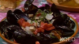 Mussels with French fries is classic and tasty  Jacques Pepin Todays Gourmet  KQED [upl. by Ynavoeg]