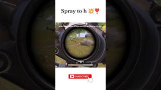 Spray to h 💥❣️ bgmi pubgmobile viral shorts zeltrax zeltron [upl. by Crysta607]