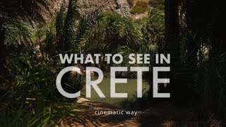 What to see in Crete  Seitan Limania Preveli Beach Voulolimni and more [upl. by Ennad462]