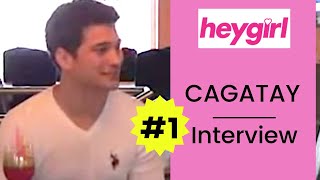 Cagatay Ulusoy ❖ Heygirl Interview Part 1 ❖ English [upl. by Ettedanreb]