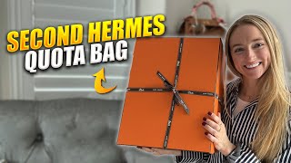 Hermes Quota Bag Unboxing [upl. by Eckart]