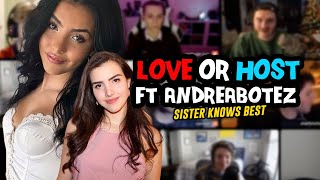 LOVE OR HOST FT ANDREA BOTEZ [upl. by Enilra]