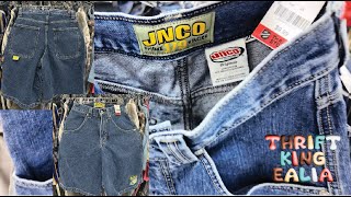 WE FOUND JNCOs AT THE THRIFT BLACK FRIDAY MARKET [upl. by Maupin]