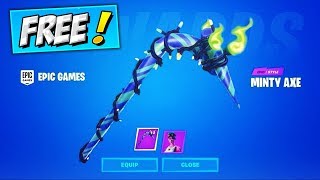 The ONLY WAY To Get MINTY PICKAXE For FREE NO CODE Fortnite How To Get FREE Merry Mint Axe CODES [upl. by Giacopo361]