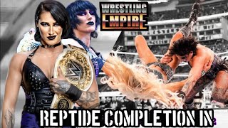 Reptide completion in Wrestling Empire [upl. by Cirdla997]