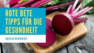 Warum ist Rote Bete so gesund  Wie das Superfood Rote Bete in deinem Körper wirkt [upl. by Selena502]