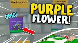 How to Get PURPLE FLOWERS in Roblox Islands SkyBlock [upl. by Urson824]