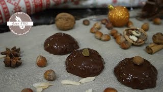 ElisenLebkuchen  vegan  Weihnachtsgebäck  glutenfrei backen mit Nadine [upl. by Kaitlyn]