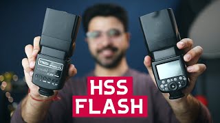 What is High Sync Speed Flash Learn Flash Photography in Hindi [upl. by Llenej191]