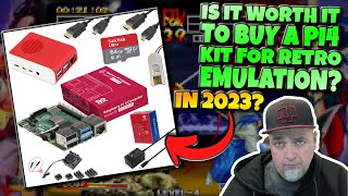 Is It Worth It To Buy A Raspberry Pi 4 Starter Kit For RETRO Emulation In 2023 [upl. by Ihtak]