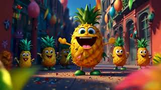 Pineapple song  Kids Fun Song [upl. by Sibeal]