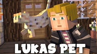 HOW DOES LUKAS HAVE A PET OCELOT   Minecraft Story Mode Season 2 [upl. by Ydne]