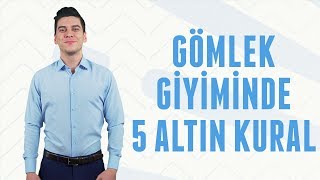 Gömlek Giyiminde 5 Altın Kural  Erkek Kafası [upl. by Nnylahs]