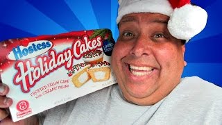 Hostess® Holiday Cakes REVIEW [upl. by Rhee]