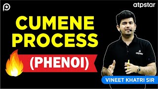 Cumene process phenol preparation  JEE Advanced  Vineet Khatri Sir  ATP STAR Kota [upl. by Mariandi]