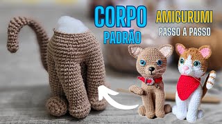 Amigurumi Corpo Padrão para Bichinho [upl. by Rimhsak]