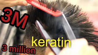 طريقة عمل كيراتين للرجال keratin brazilian How Keratin works for men [upl. by Yeleek211]