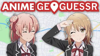 Creating a Real Life Anime Location GeoGuessr Map 1  OreGairu Pilgrimage [upl. by Lattonia]