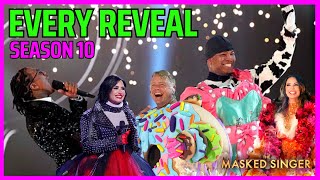 ALL Masked Singer Season 10 Reveals [upl. by Mairem]