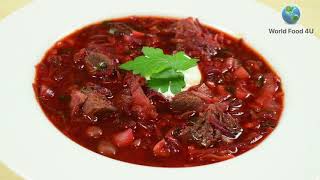 How To Make A Russian Borscht Soup [upl. by Ogata]