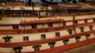 Hms Victory Model Part IV [upl. by Ahsinahs]