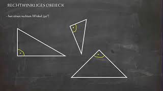 Dreiecke 1  Dreiecksformen [upl. by Ytram]