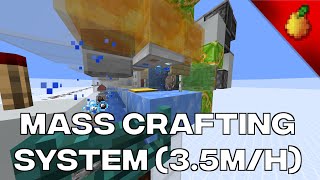 Compact Mass Crafting System For 35m Items Per Hour [upl. by Capp]