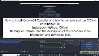 How to install Cygwin 2022 and how to compile and run CC on windows 10 [upl. by Clover987]