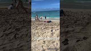 Hawai’i Waikiki beach hawaiianbeach highlights [upl. by Yentihw]