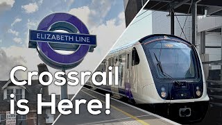 The Elizabeth Line is FINALLY OPEN  Crossrail Opening Day [upl. by Crudden]