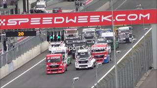 Truck Race Trophy 2013 Red Bull Ring Crash  Action [upl. by Acinomaj85]