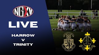 LIVE RUGBY HARROW V TRINITY  U18 SCHOOLS CUP QUARTER FINAL [upl. by Riha]