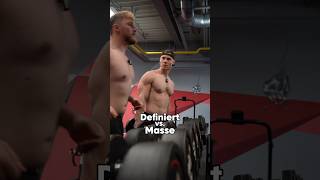 Vor und Nachteile Masse vs definiert sein gym tipps realtalk fitness gymbro [upl. by Blessington]