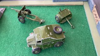 Dinky toys military vehicle collection [upl. by Ellenet]