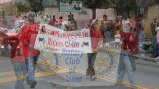 2011 COCOA ROCKLEDGE FLORIDA CHRISTMAS PARADE HAPPY HOLIDAYS [upl. by Nocaed]