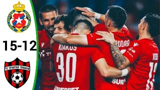 Wisła Kraków vs Spartak Trnava 1512 All Penalties Shootout and Extended Highlights [upl. by Hembree]