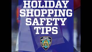 HOLIDAY SHOPPING SAFETY TIPS [upl. by Anivlac]