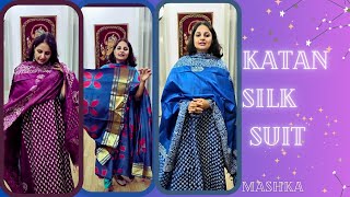 9 August 2024  katan silk suit and chanderi silk suit9992958156 [upl. by Summer916]