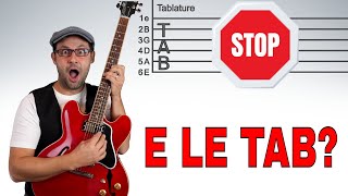 CHITARRA COME USARE E LEGGERE LE TAB TABLATURE  LA LEZIONE PIU IMPORTANTE DI TUTTE [upl. by Anned]