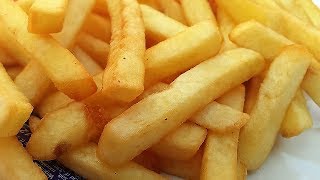 क्रिस्पी फ्रेंच फ्राइज़ बनाने का सबसे आसान तरीका बिल्कुल Mcdonalds Style French Fries آلو کے چپس [upl. by Llednav]