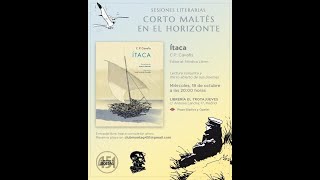 SESIÓN LITERARIA Corto Maltés en el horizonte [upl. by Lash865]