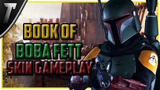 Star Wars Battlefront 2 The Book Of Boba Fett Skin Gameplay Heroes vs Villains [upl. by Lsiel]