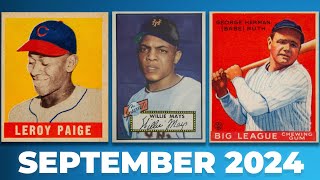 TOP 25 Highest Selling Baseball Cards  September 2024 [upl. by Oisinoid]