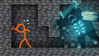 The Warden  Animation vs Minecraft Shorts Ep 26 [upl. by Ennovyahs]