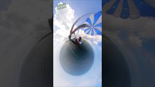 Parasailing parasailing paragliding speedboat adventure andamanislands portblair ytshorts 1k [upl. by Franklyn725]