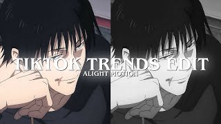 Tiktok Trends Anime Edits Presets  Alight Motion [upl. by Gnus]