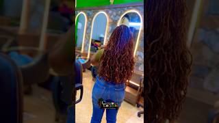 TEMPORARYARTIFICIAL DREADLOCKS RETOUCH amp STYLING chimoga254 locs dreadlocs hairstyles [upl. by Caldera375]