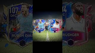 Rúben Dias VS Rüdiger fifa mobile 23 cards [upl. by Yema]