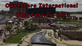 Owensboro International BBQ Festival  Drone footage [upl. by Ben723]