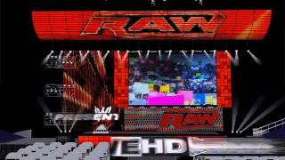 WWE Raw Stage 2008  pyro [upl. by Greyso]